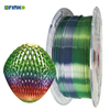 Filamento arcobaleno Pla 3D 1 kg 1,75 mm Filamento PLA arcobaleno in seta Filamento per stampante 3D